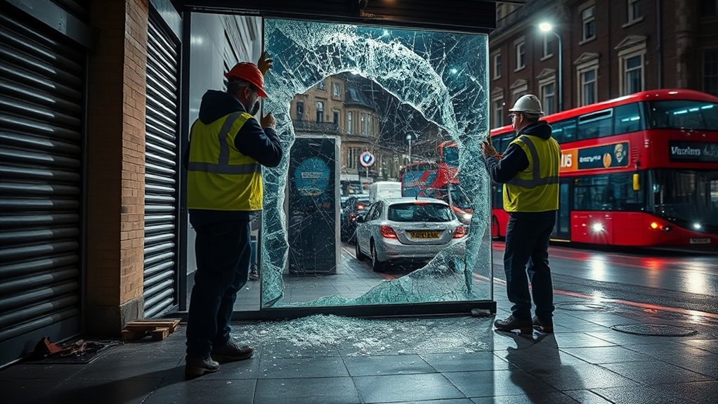 Emergency Shop Front Repair Plumstead